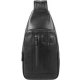 Piquadro Sort Tasker Piquadro Backpack, Black, Sling Bag, For Men For Men
