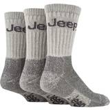 Jeep Herre Tøj Jeep Pair Luxury Terrain Boot Socks Ecru 6-11