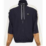 Lacoste Overtøj Lacoste Mens Abysm Brand-patch Recycled-polyester Sweatshirt