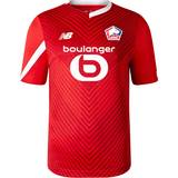 Junior Landsholdstrøjer New Balance LOSC Lille 2023/24 Home Shirt Junior, Red
