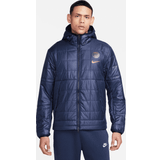 Guld - XXL Overtøj Nike Paris Saint Germain Sportswear Fleece-Lined Jacket, Blackened Blue/Gold Suede