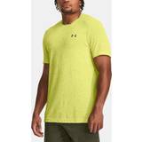 10 - Gul - Mesh Tøj Under Armour Vanish Grid T-Shirt, Lime Yellow