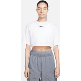 10 - Kort Overdele Nike Kort Sportswear-T-shirt til kvinder hvid EU 52-54