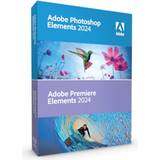 Design & Video Kontorsoftware Adobe Photoshop & Premiere Elements 2024
