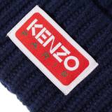 Kenzo Dame Tilbehør Kenzo Logo Beanie Midnight Blue