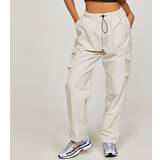 20 - 32 - Beige Bukser & Shorts Nike Women's Sportswear Essential High Rise Woven Cargo Pants - Light Orewood Brown/Sail