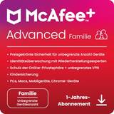 McAfee Kontorsoftware McAfee Plus Advanced Family Download & Produktschlüssel