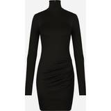 48 - Dame - Lang Kjoler Dolce & Gabbana Short jersey Milano rib dress