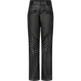 Bogner Dame Bukser & Shorts Bogner BOGNER SPORT Tory faux leather ski pants for women Black