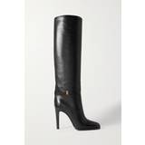 Saint Laurent Dame Støvler Saint Laurent Diane leather knee-high boots black