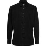 Moncler Skjorter Moncler Corduroy cotton shirt black