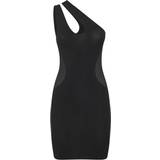 40 - Asymmetriske Kjoler Stella McCartney Mesh panel minidress black
