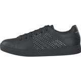 Emporio Armani Sort Sko Emporio Armani Lace Up Sneaker B168 Black silver