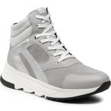 Geox Dame Sneakers Geox Falena Abx Nappa suede Light Grey