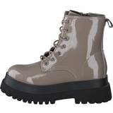 Bianco Dame Støvler Bianco Gas Laced Up Boot Taupe
