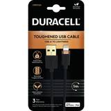 Duracell Kabler Duracell USB7012A, iPhone iPad 5m