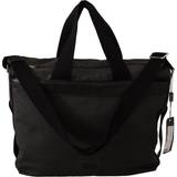 Denim - Herre Tasker Dolce & Gabbana Black Denim Leather Shoulder Strap Messenger Bag