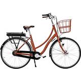 Billig Elcykler SCO Premium E-Moon dame elcykel 7 gear 28" 2023 kobber