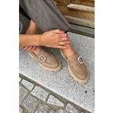 Dame Lave sko Copenhagen Shoes Soul Loafer Light Brown brun