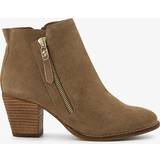 Dune London Brun Støvler Dune London 'Paicey' Suede Ankle Boots Taupe