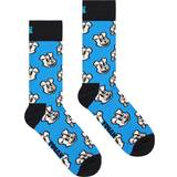 Blå Undertøj Happy Socks Doggo Ankelømper hos Magasin Turquoise
