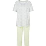 Calida Grøn Undertøj Calida Spring Nights 3/4-Pyjama grün