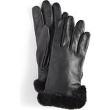 UGG Skind Tøj UGG Women's Tech-Compatible Shearling Gloves Black