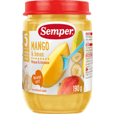 Semper Fødevarer Semper Mango & Banan Glas 5 mdr.