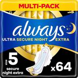 Always Intimhygiejne & Menstruationsbeskyttelse Always Ultra Secure Night Extra hygiejnebind