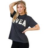 Svea L T-shirts & Toppe Svea Palma Tee Grey, Female, Tøj, T-shirt, Grå