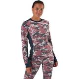 Camouflage - Polyester Undertøj Kari Traa Kongle Long Sleeve Skiundertrøje Dame