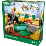 Togbaner sæt på tilbud BRIO World Safari Adventure Set 33960