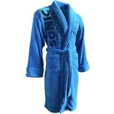 Blå - Polyester Nattøj Sega Sonic Bathrobe Dressing Gown Belt Fleece Robe