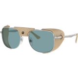 Persol Herre Solbriller Persol Men's Polarized Sunglasses, Polar PO1013SZ Silver