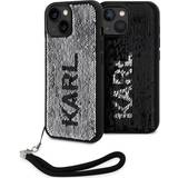 Karl Lagerfeld Covers & Etuier Karl Lagerfeld iPhone 15 Cover Sequin Sort