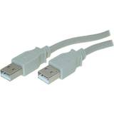USB A - USB A-USB A - USB-kabel Kabler Shiverpeaks BS77000 0.5m