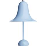Blå - E14 Bordlamper Verpan Pantop Light Blue Bordlampe 38cm