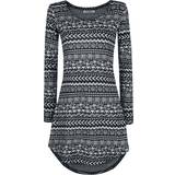 Kort - Korte kjoler Winter Short Dress - Grey/Black