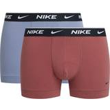 Nike Rød Underbukser Nike 2-pak Everyday Cotton Stretch Trunk Red/Lilac