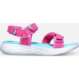28½ Sandaler Skechers Girl's On The Go 600 Lil Radiance - Hot Pink/Aqua