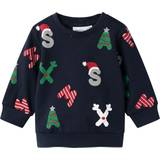 56 Sweatshirts Name It Kid's Christmas Sweatshirt - Dark Sapphire ( 13221953)