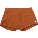 Drenge - Orange Undertøj Joha Wool Basic Boxershorts - Orange