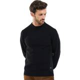 Herre - Skind Sweatere Barbour Lifestyle Patch Crew Black