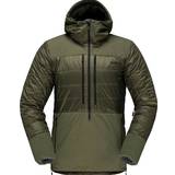 Norrøna Grøn Overtøj Norrøna Men's Lofoten Primaloft80 Anorak, S, Olive Night