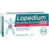 Hexal AG Håndkøbsmedicin Lopedium akut bei akutem Durchfall Hartkapseln 10