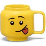 Gul Babyudstyr Lego Small Silly Ceramic Mug 255ml