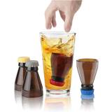 Brun Snapseglas Final Touch Of 4 Drink Bomb Shot Glass
