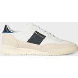 Paul Smith Læder Sneakers Paul Smith Mens Dover Trainers In White/ Blue tab