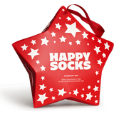 Happy Socks Strømper Happy Socks gift box stars 1-pack xstg01-4300 red white