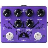 Caline Effektenheder Caline CP-80 Purple Repeat Reverb delay guitar-effekt-pedal